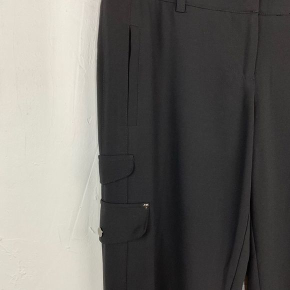 Cache Black Dressy Cargo Pants 4 - Picture 2 of 5